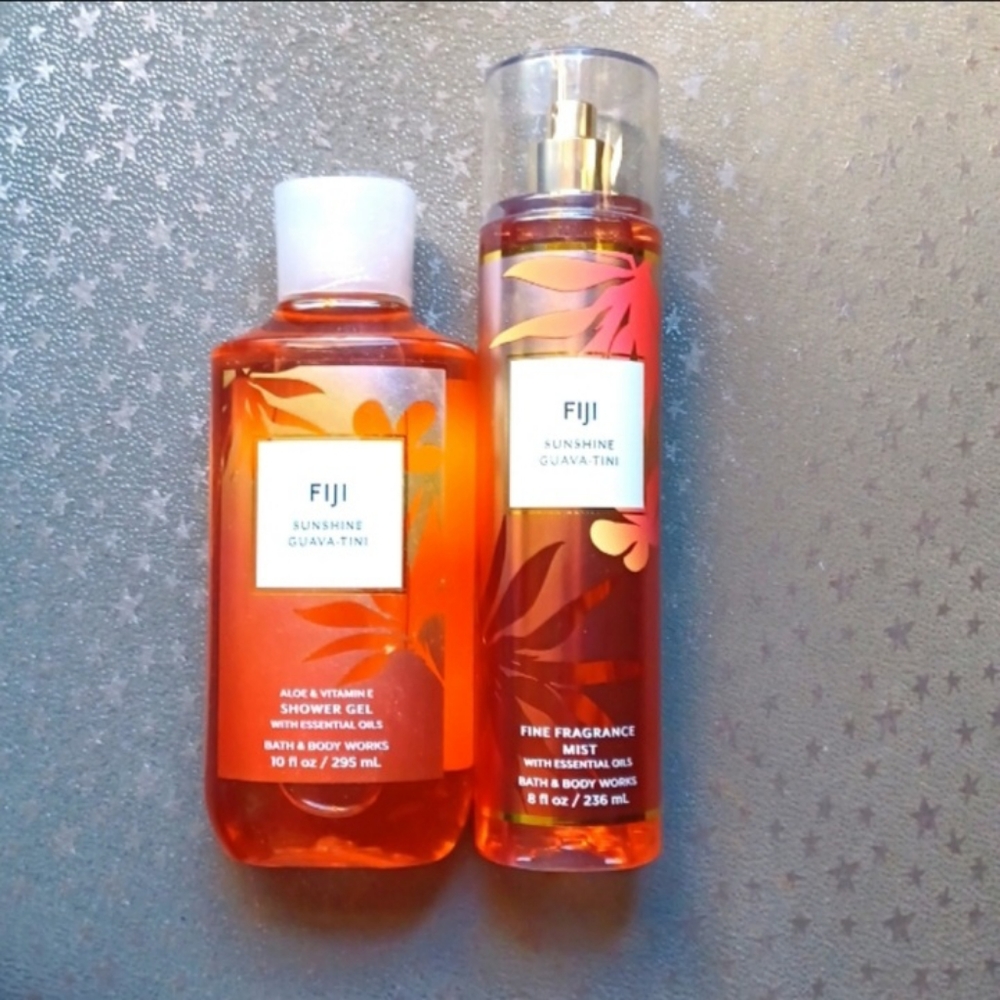 Bath & body works Fiji body spray and shower gel